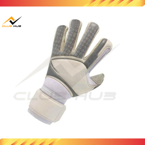 Gants de gardien de but de football professionnels de haute qualité, respirants, réglables, antidérapants, en cuir, protection des doigts, personnalisables pour la salle de sport - Product Image 5