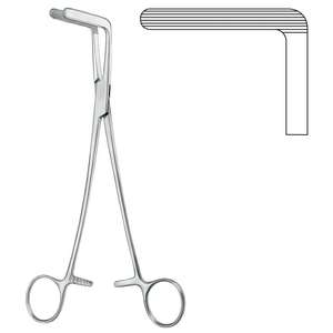 Pinza Vaginal Angulada de 18 cm para Episiotomía Fina, Instrumento Ginecológico de Acero Inoxidable para Tejidos Delicados del Perineo, Marca Braun-Stadler - Product Image 5