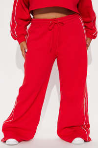 Nouveaux Joggers Streetwear OEM 2026 à Jambes Larges, Taille Haute Élastique, en Coton Écologique Coupe-Vent pour Femme ONEAPEX INTERNATIONAL - Product Image 2