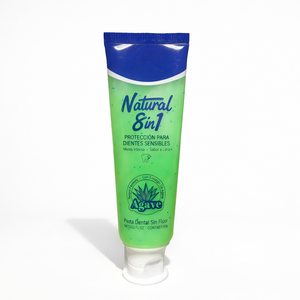 Dentifrice blanchissant sans fluorure pour dents sensibles, extrait d'agave, menthe citron vert, haleine fraîche, soin buccal 100g, sans produits chimiques - Product Image 2