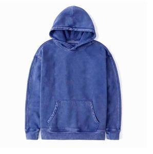 Adorable qualité 500GSM 100% coton pull à capuche pour hommes et femmes oversize unisexe hiver manteau à capuche avant Logo solide motif - Product Image 1