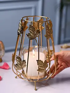 Bougeoirs tendance pour bougies chauffe-plat élégantes et décoration de centre de table de mariage - Product Image 2