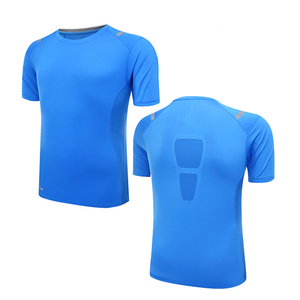 Venta caliente 100% algodón camiseta de hombre High Street Loose Fit 100 poliéster manga corta 200 gramos bordado estampado frontal Formal - Product Image 1