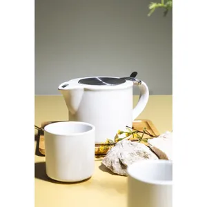 ชุดน้ำชาเซรามิกส่วนตัว Baicha พร้อมอุปกรณ์ชงกาแฟและชาคุณภาพพรีเมียม - Product Image 3