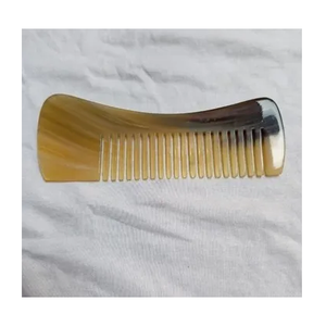 หวีผมหยิกเป็นเขาควายสำหรับใส่ผมและเคราออกแบบโลโก้ได้ตามต้องการ - Product Image 3