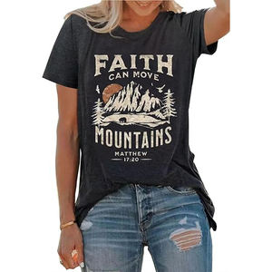 Camisetas de Poliéster Personalizadas para Mujer, Venta al por Mayor, Tejido Suave de Secado Rápido, Camiseta Lisa de Mezcla de Poliéster para Mujer - Product Image 3