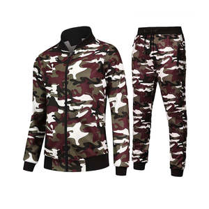 Chándal personalizado de dos piezas para hombre, ropa deportiva de alta calidad, trajes de chándal de lana, color blanco liso, OEM, 2023 - Product Image 2