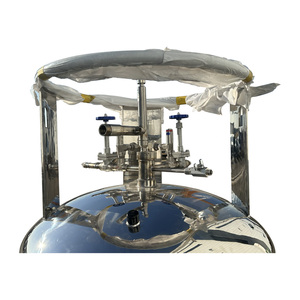 [Hylium Industries] Tanque de almacenamiento de hidrógeno líquido 250L Tanque de almacenamiento de hidrógeno líquido soldado de acero inoxidable con válvulas de alivio - Product Image 5