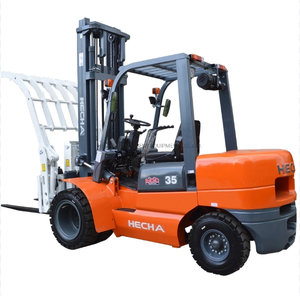 Chariot élévateur électrique d'usine à quatre roues motrices, chariot élévateur agricole commercial, 3 tonnes, 3,5 tonnes, chariot élévateur électrique 4x4 - Product Image 4