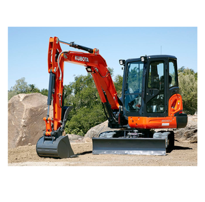 รถขุดขนาดเล็ก Kubota KX040-4 มือสอง 4 ตัน อุปกรณ์ขุดดินสำหรับการเกษตร ขายดี - Product Image 5