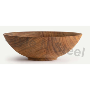 Bol à salade en bois pour cuisine et restaurant - Product Image 1