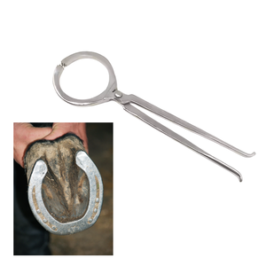 Equipo herrador profesional, alicates de prueba de pezuñas de caballo de alto rendimiento, herramienta resistente de acero inoxidable para examen Manual - Product Image 2