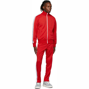 Fabricantes de Ropa Personalizada 2025, Conjuntos Deportivos Transpirables de Poliéster 100%, con Cremallera, Forro Polar, Buena Calidad - Product Image 1