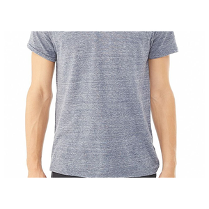 T-shirt girocollo da uomo Alternative Apparel in eco-jersey 100% cotone organico, blu tinta unita, taglia XL - Product Image 3