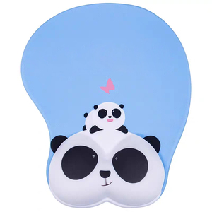 Tapis de souris mignon avec repose-poignet, motifs <span class=keywords><strong>chat</strong></span>, chaton, panda, dessin animé - Product Image 5
