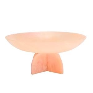 Cuenco personalizado para servir ensalada de resina de forma redonda para decoración de mesa de fiesta de boda cuenco de resina - Product Image 3