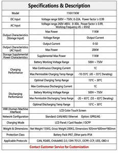 Cargador Rápido Móvil Compacto de 11kWh para Vehículos Eléctricos, CCS1, CCS2, GBT, DC, con Almacenamiento de Batería, OCPP 1.6J, Aplicación para Maletero de Coche, Energía de Emergencia - Product Image 3