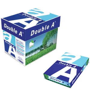 Copy Paper for Office Hot Sale Double a A4 Size 80 Gsm 500 Sheets FR Colored 100% Woold Pulp 80gsm A4 Paper Photocopy Machines