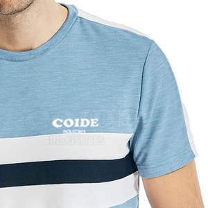 T-shirt de qualité supérieure pour les hommes T-shirt léger T-shirt de couleur personnalisée Tenue décontractée Chemises pour adultes - Product Image 6