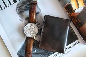 LWM-0200คลัทช์กระเป๋าสตางค์หนังแบบเปิดปิดแนววินเทจสำหรับผู้หญิงกระเป๋าเงินทรงยาวแบบปรับแต่งได้สำหรับผู้หญิง2025 - Product Image 4