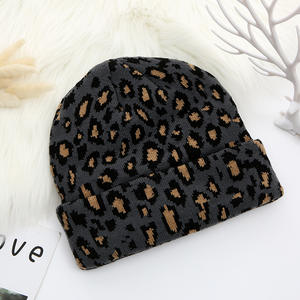 หมวกไหมพรมถักสำหรับผู้ชายและผู้หญิงหมวกบีนนี่สีพื้นทำจากขนสัตว์100% สำหรับฤดูหนาว - Product Image 5