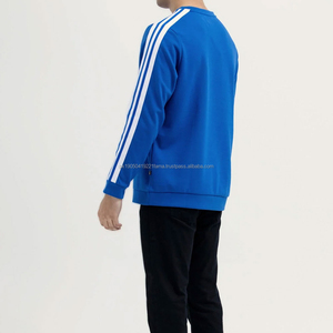 เสื้อสเวตเตอร์สวมหัวแบบลำลองปักโลโก้ได้ตามต้องการผ้าฝ้ายเฮฟลีซระบายอากาศได้ดี - Product Image 3