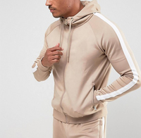 Vêtements de sport d'entraînement en polaire Tech personnalisée à taux raisonnable Ensembles de survêtement de jogging ajusté décontracté pour hommes Costumes de survêtement à logo imprimé