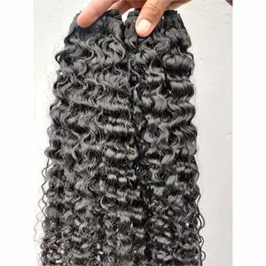 QUALITY RAW INDIAN VIRGIN TIGHT CURLY HAIR EXTENSIONS 100% NATURAL AND UNPROCESSED BEST SELLING HAIR EXTENSIONS