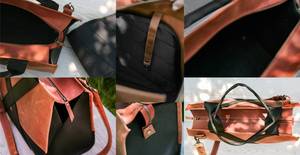 กระเป๋าหนังสะพายไหล่สำหรับสัตว์เลี้ยงแบบพกพาพับได้กระเป๋าสะพายไหล่สำหรับสัตว์เลี้ยงสุดหรูกระเป๋าสำหรับ LPB-0013สุนัขและแมว - Product Image 3