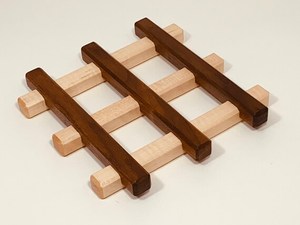 High Quality Wood Trivets Modern Design Home Products Trivet for <b>Kitchen</b> <b>Accessories</b> Handmade Wood Trivets - Product Image 6