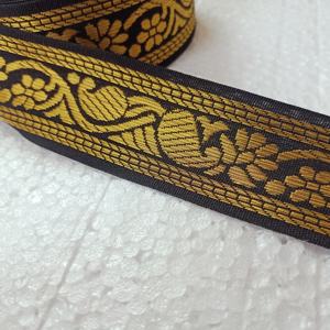 Cordones de brocado hechos a medida, cintas bordadas a máquina y cordones en varios diseños y colores para vestidos de novia - Product Image 5