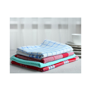 Luxury Collection 100% Cotton Checks Embroidered Handmade Lightweight Sustainable Quick Dry Recyclable Bulk Order Golf <b>Tea</b> <b>Towel</b> - Product Image 3