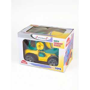 Camion de chantier en plastique City Cement Mixer, jouet pour enfants, à friction - Product Image 5