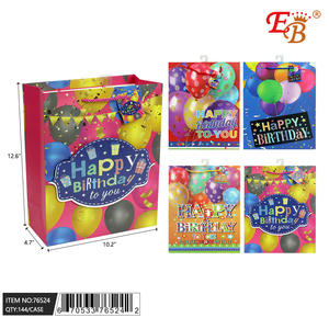10.2 \ "X12.6 \" X4.7 \ "bomboniere regalo per feste di compleanno 144 pezzo/CS - Product Image 1