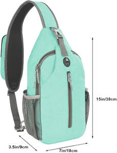 Wholesale Custom Crossbody <b>Sling</b> Shoulder Bags Unisex Casual Fashion Genuine Oxford Messenger Bag Nylon Waterproof OEM Service - Product Image 5