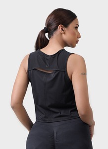 Débardeur d'été pour femmes Gilet court sans couture pour fitness Couleurs bonbons Tricoté sans manches Épaule Sexy Gilet y2k Crop Top - Product Image 3