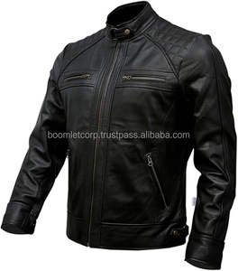 Chaquetas de Motocicleta de Cuero Vacuno de Primera Calidad Unisex, Personalizadas, Genuinas, Resistentes al Viento, Impermeables, de Secado Rápido, Transpirables, Tallas Grandes - Product Image 1