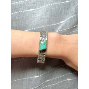 Leroy James Royston Fashion <b>Cuff</b> <b>Bracelet</b> Turquoise & Sterling <b>Silver</b> Elegant & Stylish Accessory - Product Image 5
