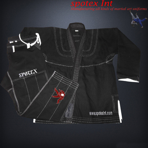 BJJ Gi Jiu Jitsu artes marciales uniforme transpirable cintura alta Acero inoxidable Unisex venta al por mayor Judo Pakistán - Product Image 4