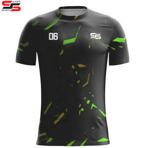 Jersey de fútbol con logotipo de patrocinador bordado personalizado de alta calidad, uniforme deportivo, camiseta de fútbol clásica por sublimación para adultos y niños - Product Image 3