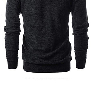 เสื้อฮู้ดลำลองแบบสวมหัวสำหรับผู้ชายเสื้อมีฮู้ดลำลองสีพื้นเสื้อมีฮู้ดลำลองออกแบบได้ตามต้องการ - Product Image 5