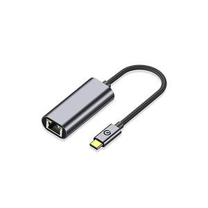 Cable Convertidor Ethernet Netzy QG04 Tipo-C a RJ45, 1024Mbps, 22cm, Negro - Dispositivos de Red - Product Image 4