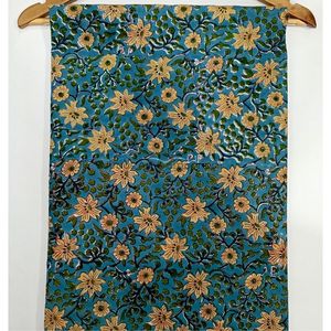 Block Print Cotton Cambric 60X60 Running Fabric Traditional Jaipuri Print Cotton Fabric - Product Image 3