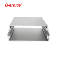 Boîte de jonction de boîtier d'instrument électronique en aluminium anodisé d'usinage CNC