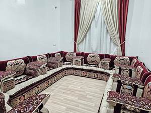 Sofá estilo Majlis árabe, diseño clásico, elegante conjunto para sala de estar, asientos de esquina de lujo, diseño que ahorra espacio - Product Image 5