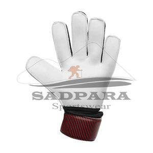 Gants de gardien de but en cuir durable à doigts entiers du meilleur fabricant équipement de protection sur demande personnalisée - Product Image 4
