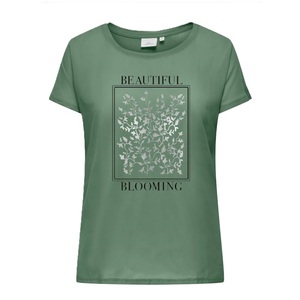 T-shirt d'été pour femme en coton 100% de qualité supérieure, confortable, à manches courtes, décontracté, imprimé, respirant, brodé - Product Image 2