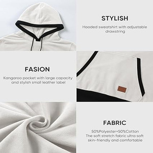 Sudaderas con capucha térmicas de color rojo personalizadas para hombre, venta al por mayor, sudaderas con capucha transpirables de hombro caído de alta calidad para hombre hechas por vestido deportivo - Product Image 5