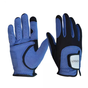 Gants de golf pour adultes avec logo personnalisé du meilleur fabricant Gants de golf respirants en cuir de mouton Cabretta Prix de gros Utilisation sportive - Product Image 1