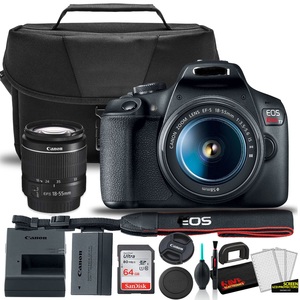 Black DSLR <b>Camera</b> Kit with 18-55mm Lens WiFi NFC Optical Image <b>Stabilization</b> 3 Inch CMOS OEM DIY Plastic <b>for</b> Photography - Product Image 2